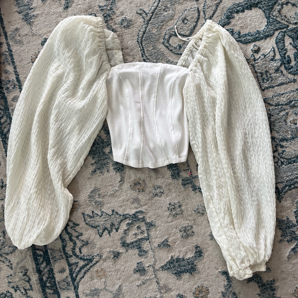 Urban outfitters long sleeve blouse